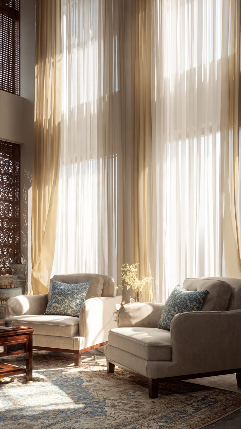 10 Best Curtains for Homes in Bangalore (Style, Privacy & Comfort Guide 2026) – Curtain Wallpaper by Urbanscape Decor