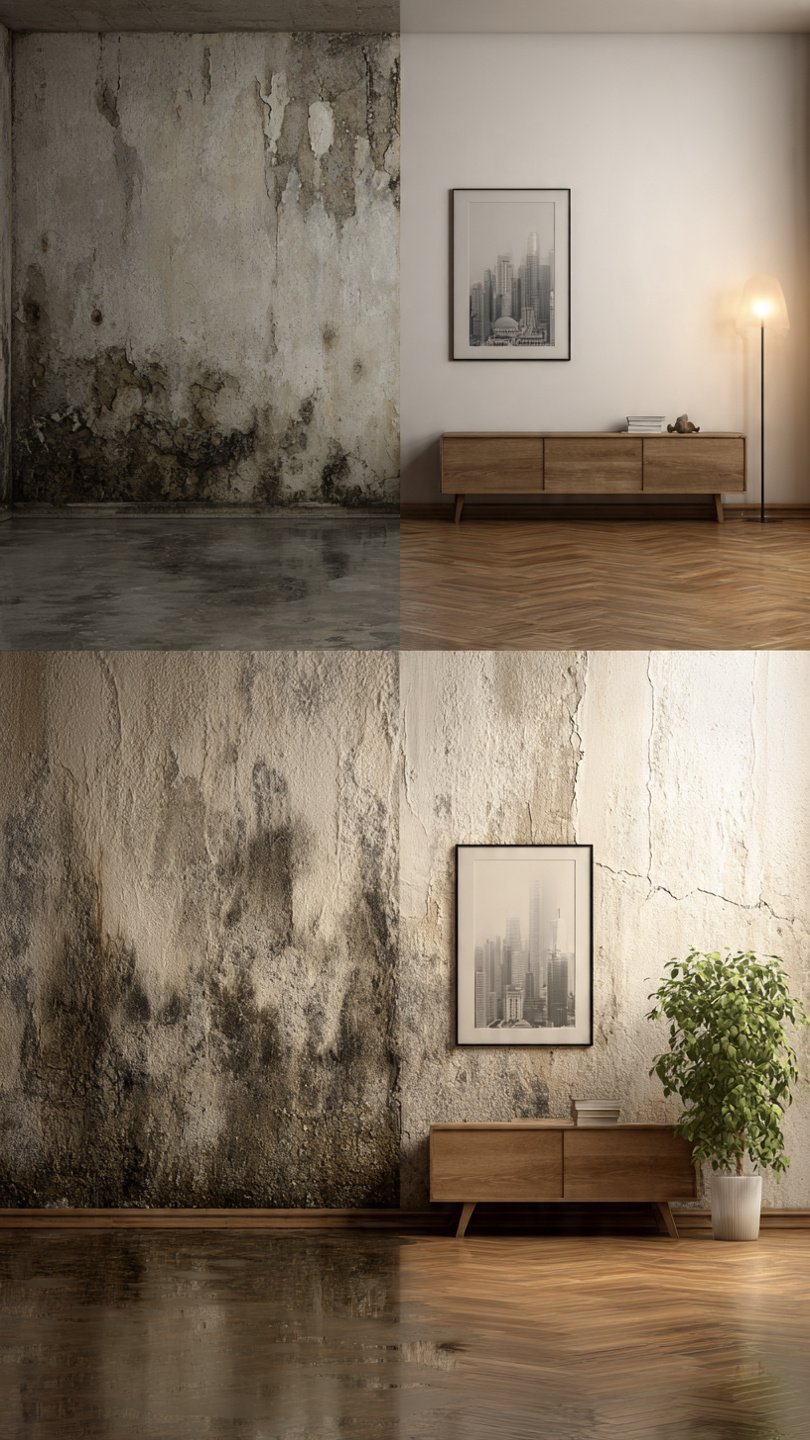 dampness and seepage wall solution Bangalore